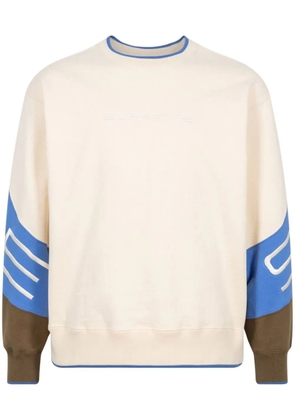 Supreme stretch crew-neck sweatshirt - Neutrals