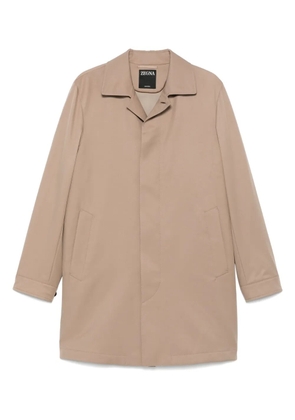 Zegna Motorin 300cc coat - Brown