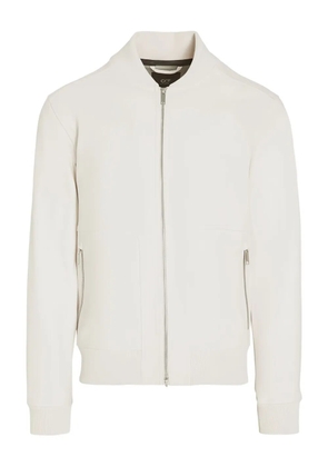 Alphatauri zip pocket sweatshirt - White