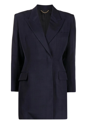 Victoria Beckham Cropped Long Sleeve shirt - Blue