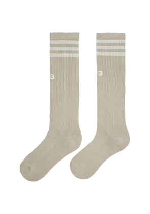 Y-3 3-stripes socks - Neutrals