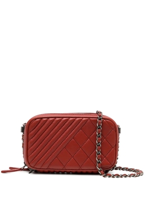CHANEL Pre-Owned mini Coco Boy camera bag - Red