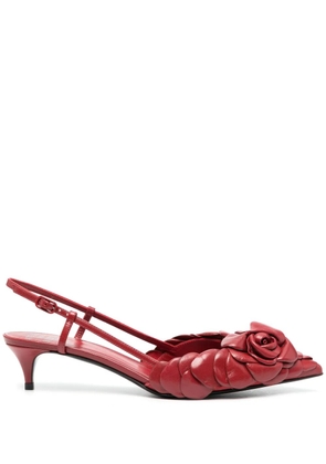 Valentino Garavani 03 Rose Edition 40mm slingback pumps - Red