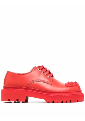 CamperLab Eki lace-up leather shoes - Red