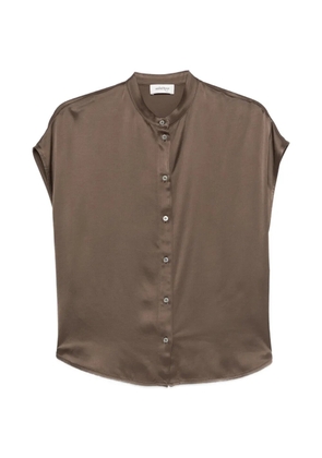 Ottod'Ame button shirt - Brown