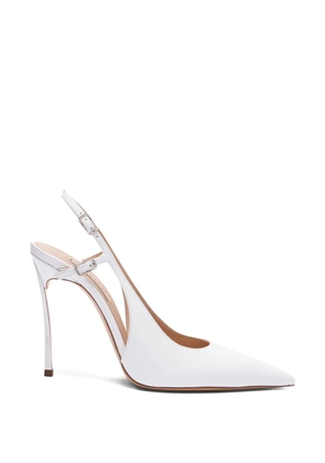 Casadei point-toe heeled pumps - White