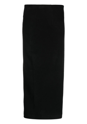 Gentry Portofino midi wool pencil skirt - Black