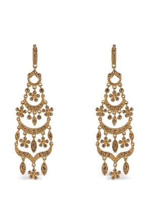 Monet Pre-Owned Monet Chandelier cascading earrings - Gold