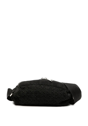 Bottega Veneta Pre-Owned 2012-2025 Canvas Intrecciato Webbing belt bag - Black