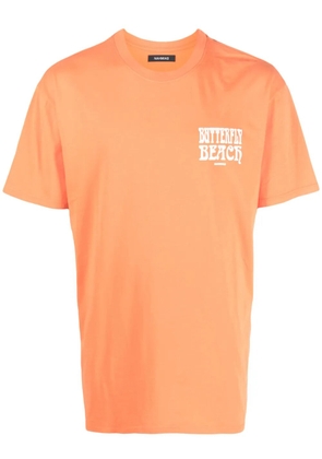 Nahmias graphic-print short-sleeve T-shirt - Orange