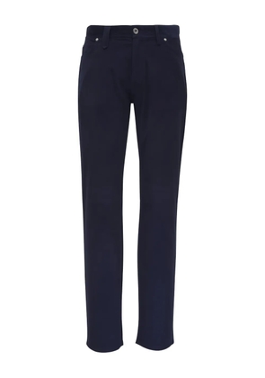 Brioni Meribel logo-patch trousers - Blue