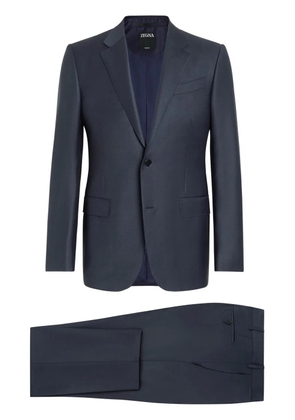 Zegna Trofeo single-breasted wool suit - Blue
