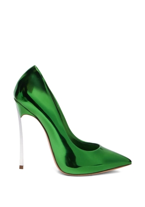 Casadei Blade Interstellar pumps - Green