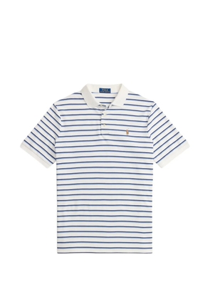 Polo Ralph Lauren striped logo polo shirt - White