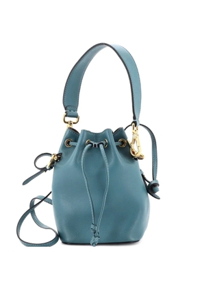 Fendi Pre-Owned Mon Tresor Leather Mini bucket bag - Green