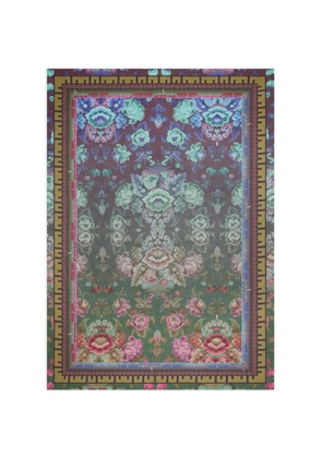 Pierre-Louis Mascia Hawnbci floral-print shawl scarf - Green