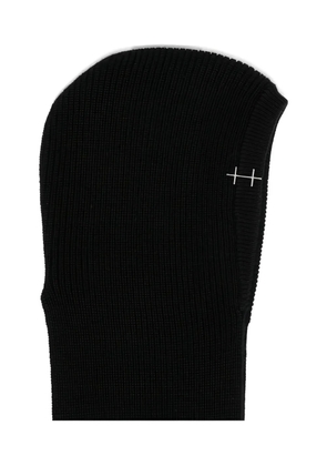 HELIOT EMIL ribbed balaclava - Black