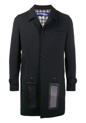 Junya Watanabe Comme des Garçons Pre-Owned 2000s solar panels coat - Blue