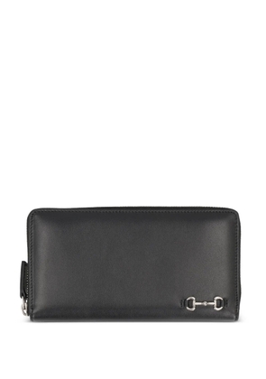 Gucci zipper clip wallet - Black