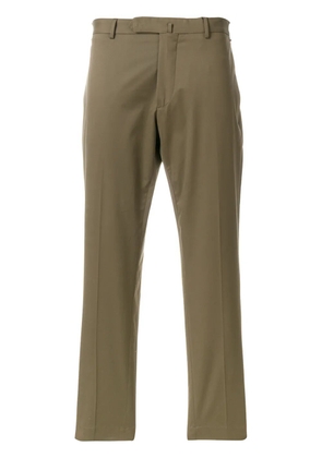 Dell'oglio cropped chinos - Green