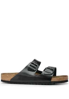 Birkenstock Arizona Amalfi leather sandals - Black