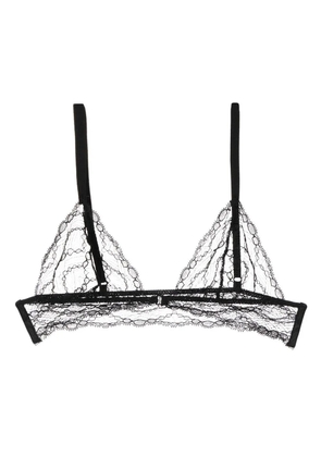 Kiki de Montparnasse Mon Cheri lace soft bra - Black
