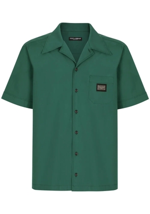 Dolce & Gabbana DG Essentials short-sleeve shirt - Green