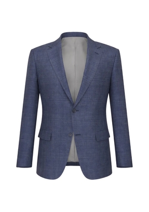 Canali single-breasted blazer - Blue