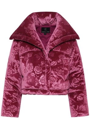 Unreal Fur La Chanson puffer jacket - Pink