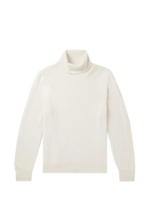 Brunello Cucinelli roll-neck ribbed sweater - Neutrals