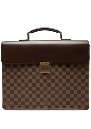 Louis Vuitton Pre-Owned 2003 Damier Ebene Altona PM business bag - Brown