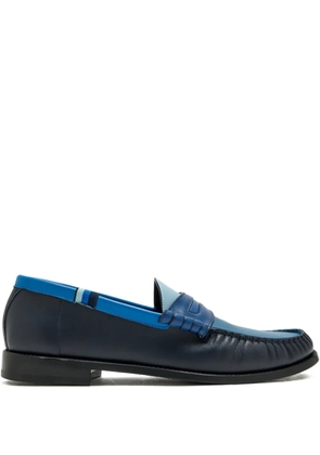 Blu Scarpa penny-strap loafers - Blue
