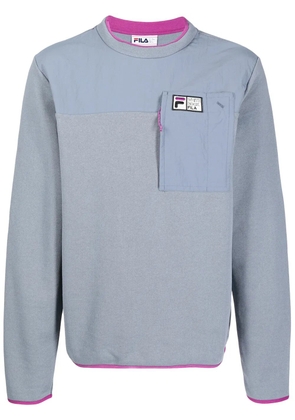 Fila recycled cotton-blend sweatshirt - Grey