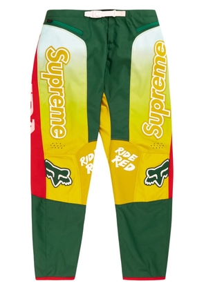 Supreme Honda Fox Racing Moto track pants - Yellow