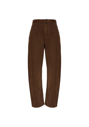 LEMAIRE belt trousers - Brown