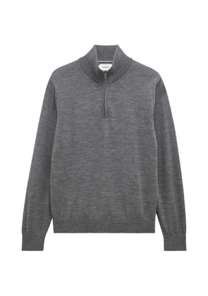 Pringle of Scotland quarter-zip merino wool sweater - Grey