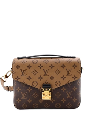 Louis Vuitton Pre-Owned Pochette Metis Reverse Monogram Canvas crossbody bag - Brown