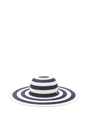 Lauren Ralph Lauren striped-pattern sun hat - Blue