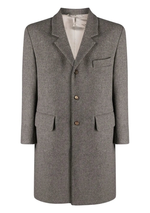 Rier single-breasted wool coat - Grey