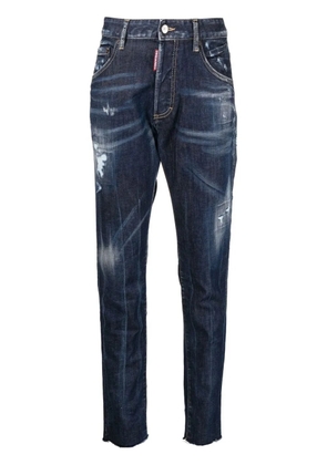 DSQUARED2 Dan mid-rise skinny jeans - Blue