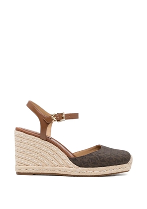 Michael Kors Kenzie espadrille wedge - Brown