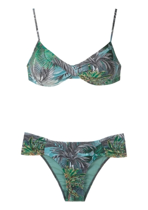 Lygia & Nanny Vitoria printed bikini set - Green