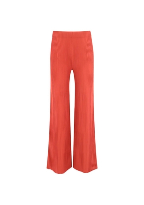 Alexis Boda pleated pants - Orange