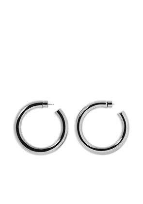 Jennifer Fisher 14K white gold jJamma hoop earrings - Silver