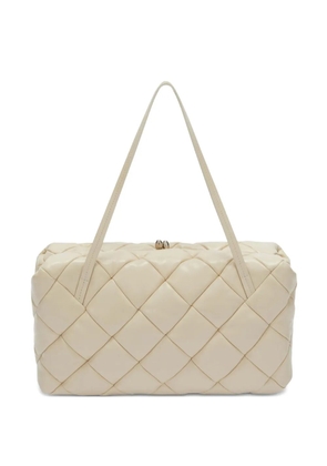 Jil Sander woven-detail shoulder bag - Neutrals