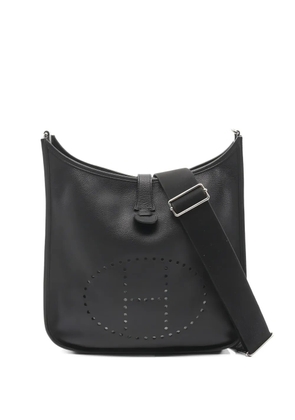 Hermès Pre-Owned GM Evelyn 3 leather shoulder bag - Black