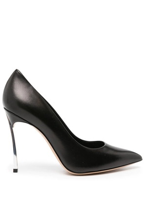 Casadei Blade 110mm leather pumps - Black