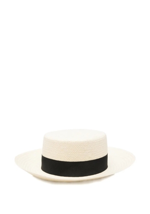 Seventy ribbon fedora hat - Neutrals