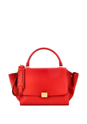 Celine Pre-Owned Trapeze Bag Leather Medium satchel - Red