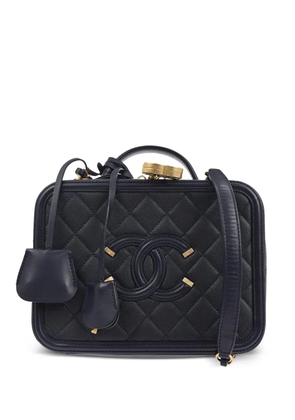 CHANEL Pre-Owned Filigree tote bag - Blue